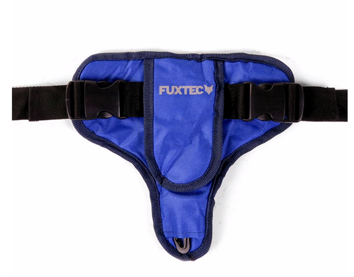 FUXTEC - Anschnallgurt - Sicherheitsgurt Bollerwagen Blau