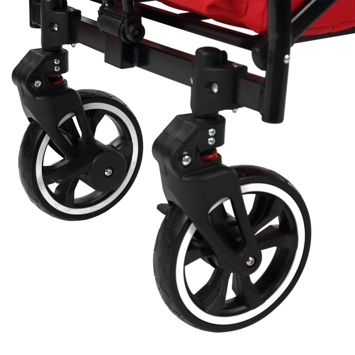 FUXTEC faltbarer Premium Bollerwagen FX-CT850 in Rot