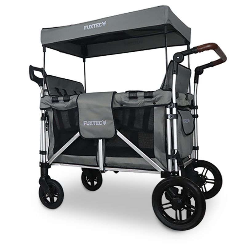 FUXTEC 4-Sitzer XL Luxus Bollerwagen FX-CTXL900 Grau