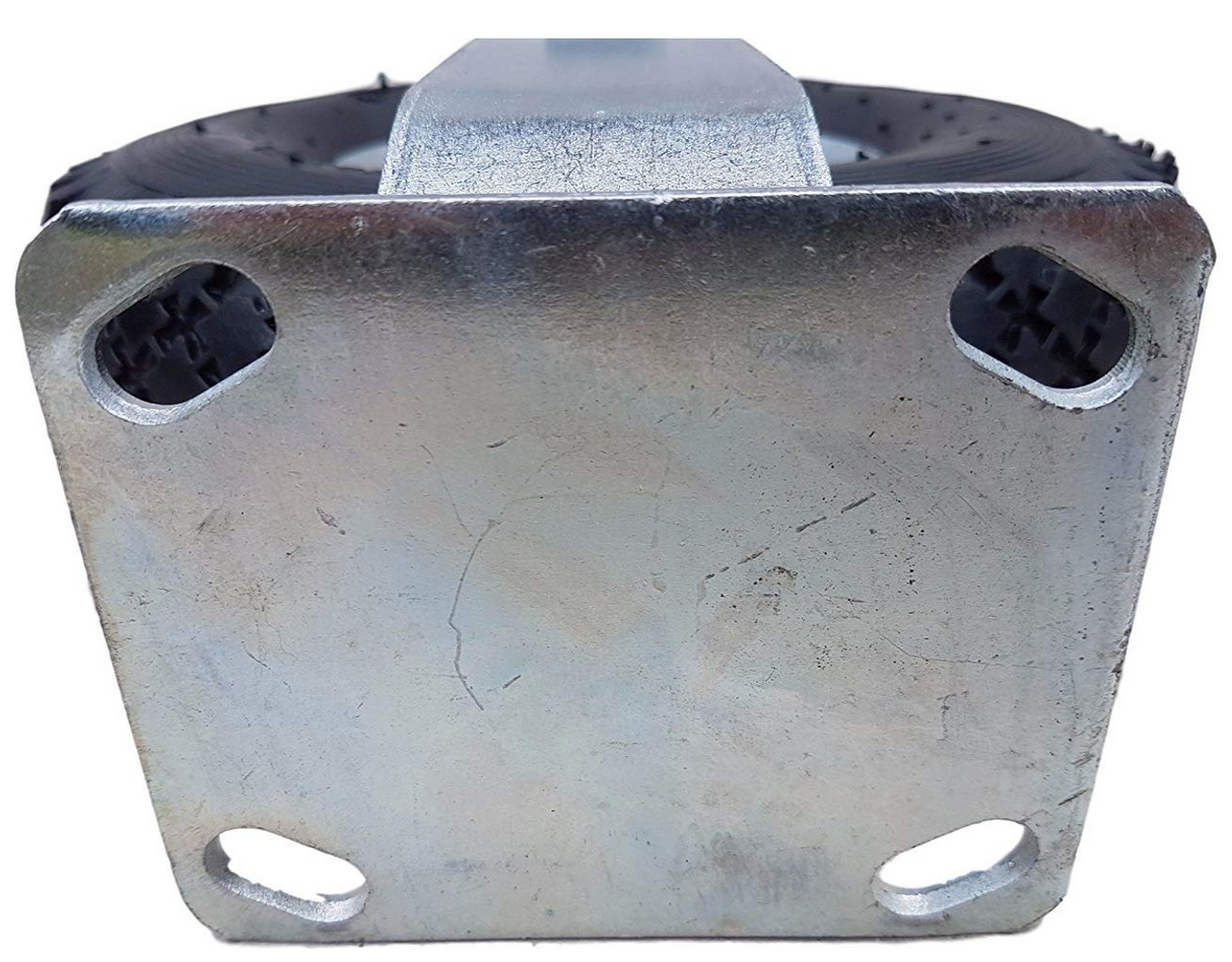 FROSAL Bockrolle Ø 260 x 85 mm | 3.00-4 Rad | Luftrad auf Stahlfelge Silber