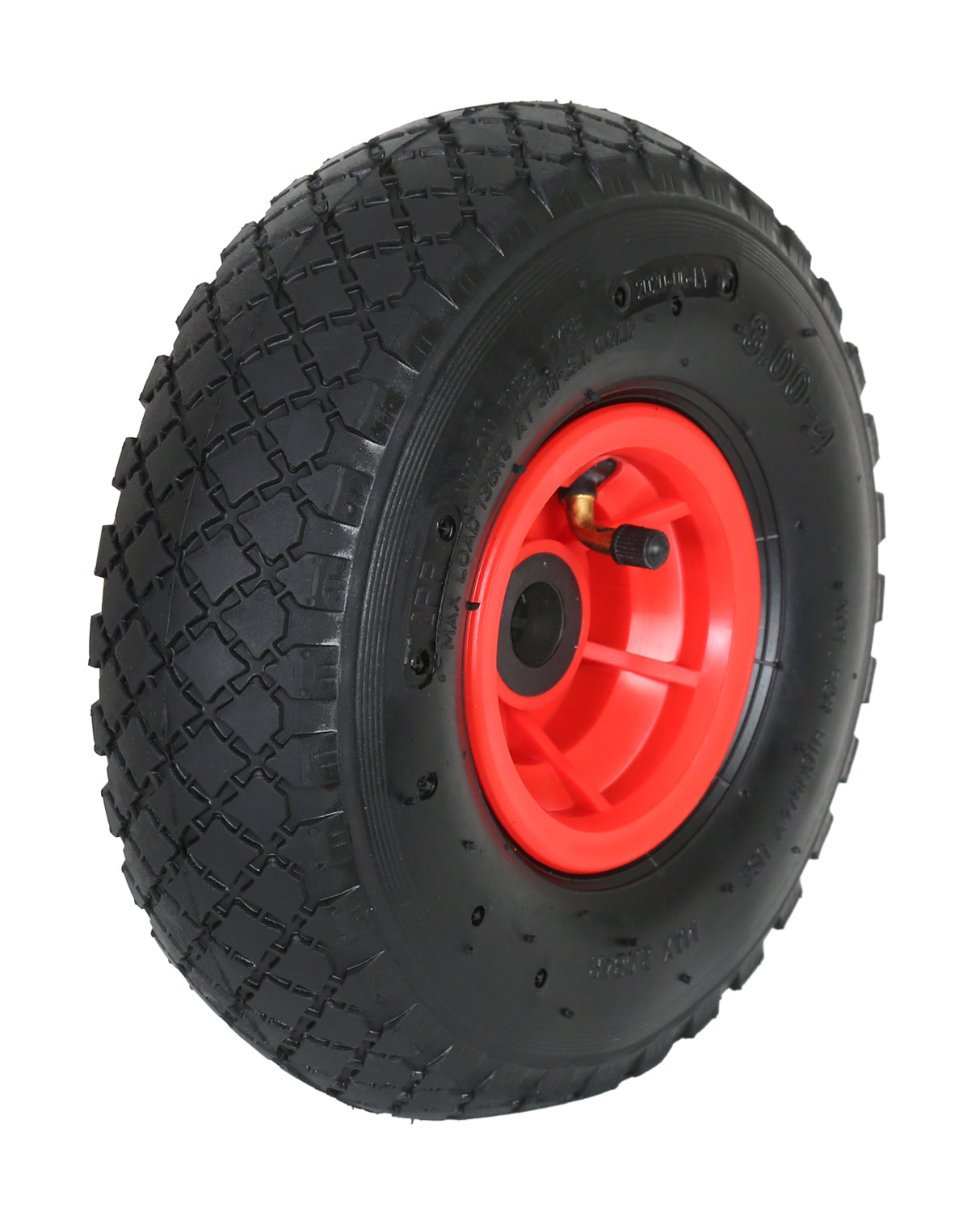 FROSAL Ersatzrad - Rad Nabe 20mm/60mm für Bollerwagen oder Sackkarre mit Achsbefestigung