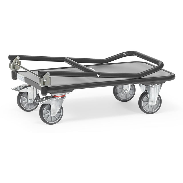 Fetra 1132 7016, 1154 7016 Klappwagen "GREY EDITION", 250 kg, Schiebebügel auf Plattform klappbar
