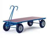 ROLLCART Handpritschenwagen ohne Bordwände, 1500 kg Tragkraft, 1506201 1506202 1506251 1506252