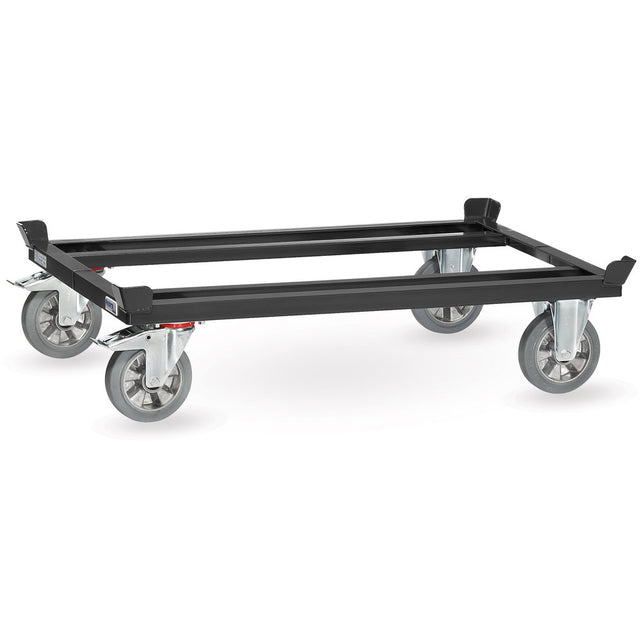 Fetra 22811 7016 Paletten-Fahrgestell "GREY EDITION" 1200 kg, Elastic-Vollgummi-Bereifung