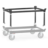 Fetra 22921 7016 Aufsetzrahmen für Paletten-Fahrgestelle "GREY EDITION" 1200 kg