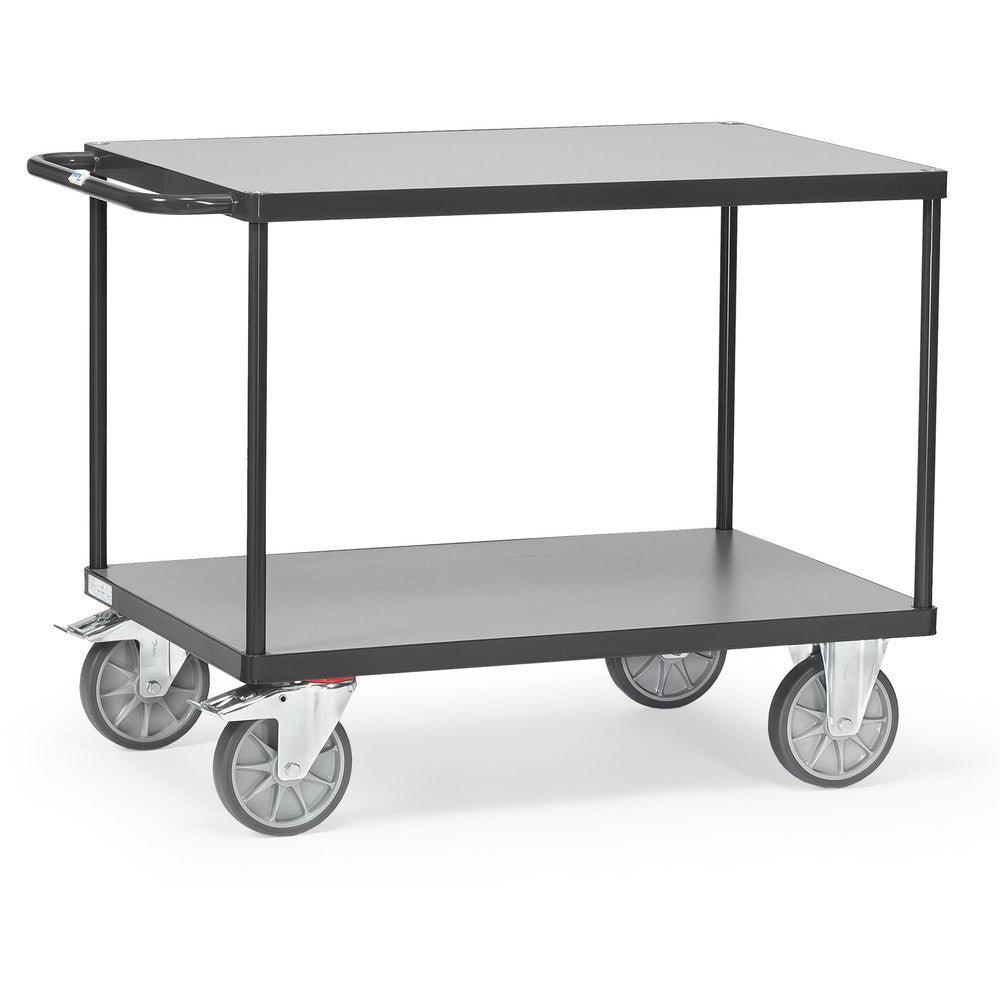 Fetra 2400 7016, 2401 7016, 2402 7016, 2403 7016 Schwere Tischwagen "GREY EDITION" bis 600 kg