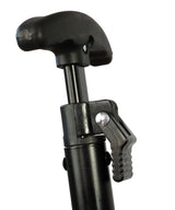 FROSAL Bollerwagen Nick PRO grau faltbar mit Schiebegriff Dach & Bremse