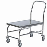 ROLLCART Schiebebügelwagen mit hoher Ladefläche, 62-3150