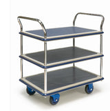 ROLLCART Tischwagen mit drei Etagen, 635150 635160