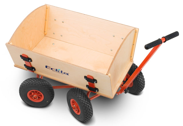 Bollerwagen Eckla XXL FUN Hinterachslenkung pannensichere Bereifung