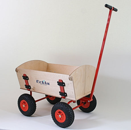 Bollerwagen Eckla Long Trailer pannensicherer Bereifung fester Aufbau