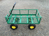FROSAL Bollerwagen Phil – Gartenwagen pannensicher mit PU Rädern