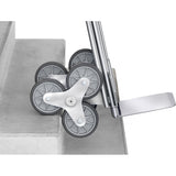Fetra AK 1325 Treppenkarren Alu 200 kg, dreiarmige Rad-Sterne TPE