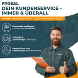 Frosal Ersatzrad - PU Rad Nabe 20mm/75mm für Bollerwagen oder Sackkarre pannensicher