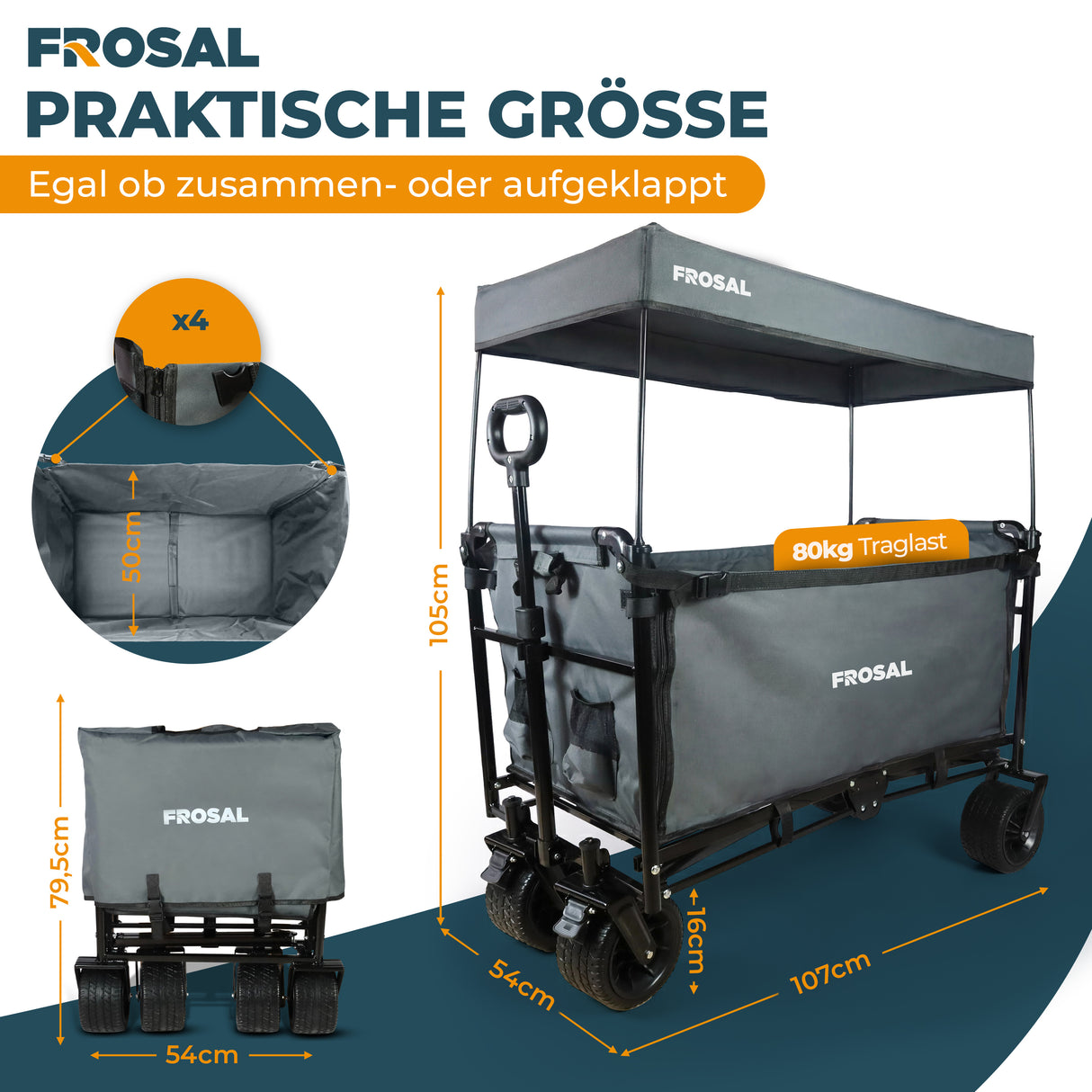 FROSAL Bollerwagen Tom