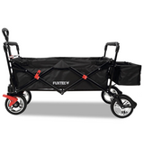 FUXTEC Bollerwagen FX-CT500 mit Sonnendach faltbar, in schwarz