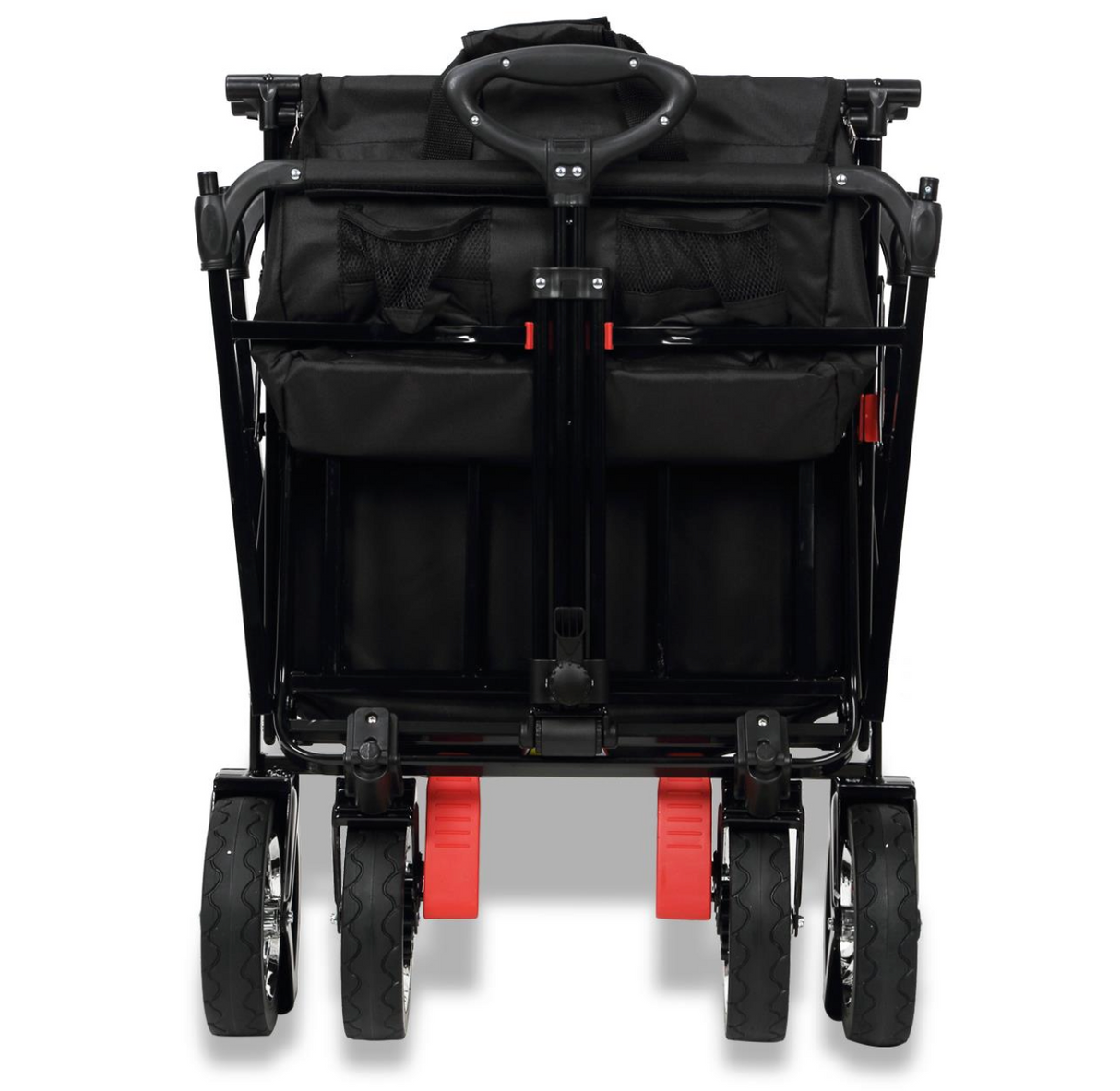 FUXTEC Bollerwagen FX-CT500 mit Sonnendach faltbar, in schwarz
