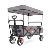 FUXTEC Bollerwagen CT-500AGB grau mit Sonnendach
