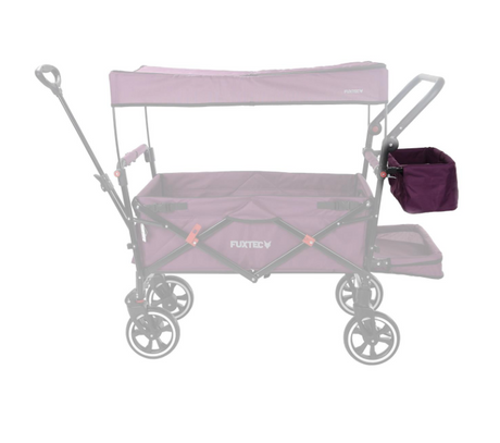 Stoffbezug für Hecktasche CT850 Purpur