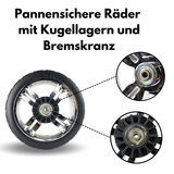 FROSAL Ersatzräder Set mit 4 Rädern Bollerwagen Leo & Loki FUXTEC Kesser