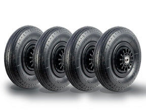 4 x FROSAL Luftreifen für Bollerwagen Leo und Loki Fuxtec Kesser uvm.