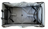 Bollerwagen FROSAL Leo silbergrau soft