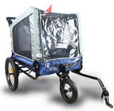 FROSAL Fahrradanhänger 2in1 Hundetrailer Hundebuggy Lasse