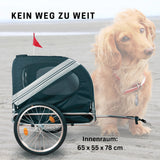 FROSAL Fahrradanhänger Lukas für Hunde Hundeanhänger