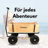 FROSAL Bollerwagen Erik Holz-Bollerwagen Transportwagen