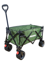 FROSAL faltbarer Bollerwagen Emil grün Faltbollerwagen