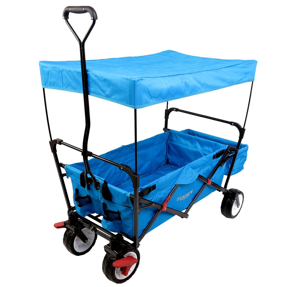 FUXTEC Bollerwagen FX-CT350 türkisblau