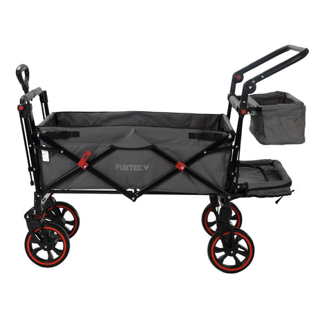 FUXTEC faltbarer Premium Bollerwagen FX-CT850 in Grau