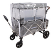 FROSAL / FUXTEC Regenschutz transparent für Bollerwagen Victor / CTL900 & CTL950