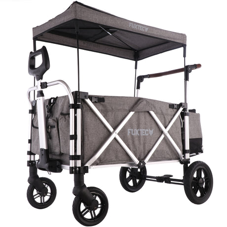 FUXTEC faltbarer Premium Bollerwagen FX-CTL-900 in Premium Grau