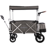 FUXTEC faltbarer Premium Bollerwagen FX-CTL-900 in Premium Grau