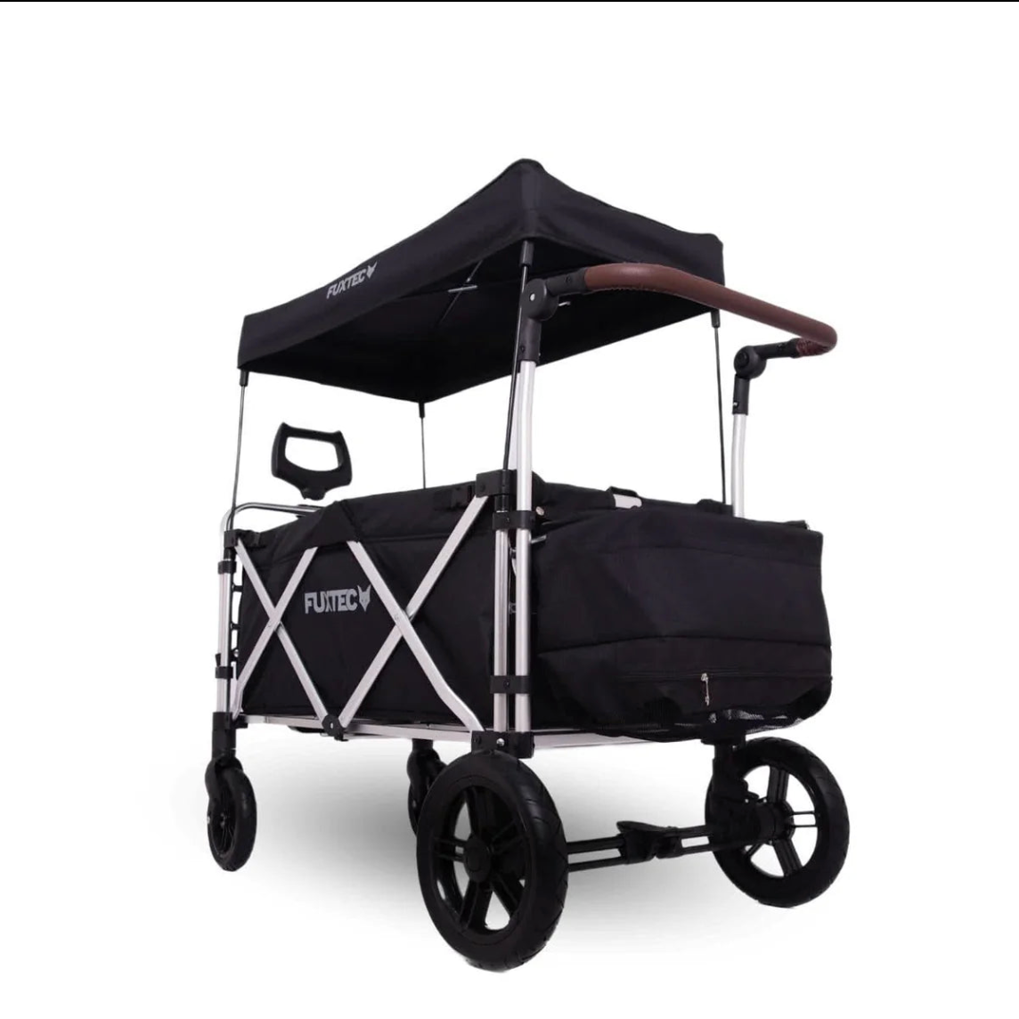 FUXTEC faltbarer Premium Bollerwagen FX-CTL-900 in schwarz