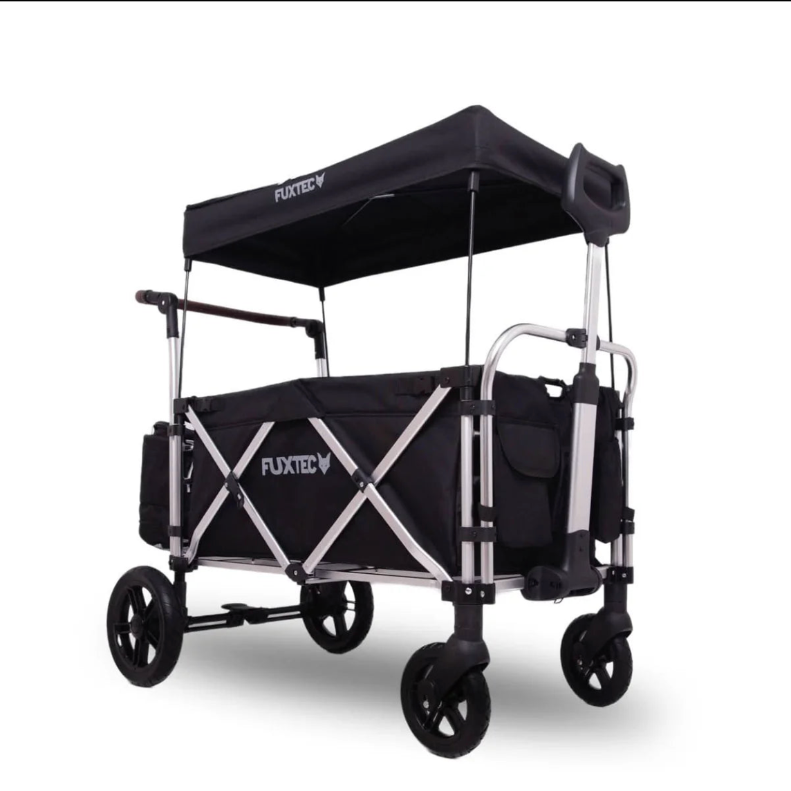FUXTEC faltbarer Premium Bollerwagen FX-CTL-900 in schwarz