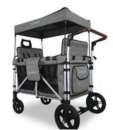 FUXTEC 4-Sitzer XL Luxus Bollerwagen FX-CTXL900 Premium Grau