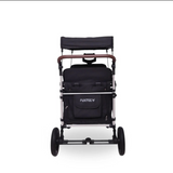 FUXTEC faltbarer Luxus Bollerwagen XL 4-Sitzer FX-CTXL900, schwarz