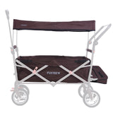 Stoff Bezug Bollerwagen komplett CT-800 Braun (Schoko)