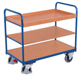VARIOfit Niedriger Etagenwagen, zwei Böden, ein Tablett sw-500.210/sw-600.210/sw-700.241/sw-800.241