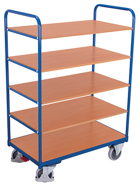 VARIOfit Hoher Etagenwagen mit fünf Böden sw-500.212/sw-600.212/sw-700.246/sw-800.246