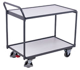 VARIOfit ESD-Tischwagen mit zwei Ladeflächen sw-500.557/sw-600.557