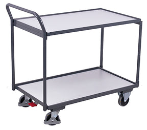 VARIOfit ESD-Tischwagen mit zwei Ladeflächen sw-500.557/sw-600.557