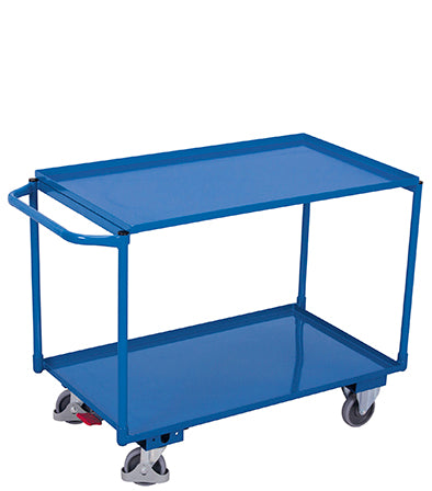 VARIOfit Tischwagen, zwei verschraubte Wannen, sw-600.506