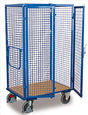 VARIOfit Etagenwagen, ein fester Boden, Doppelflügeltür mit EasySTOP sw.700.440/sw-800.440
